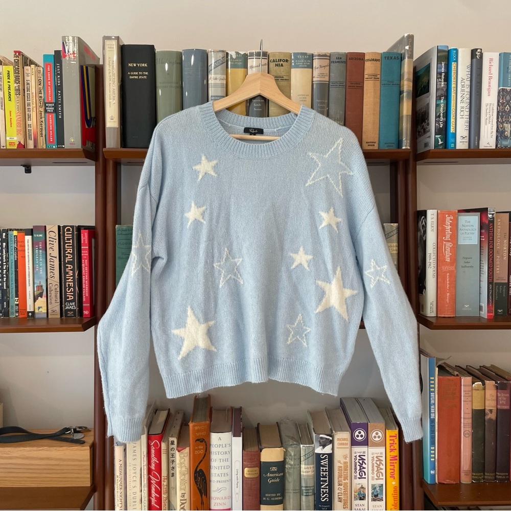 Rails Baby Blue Star Sweater